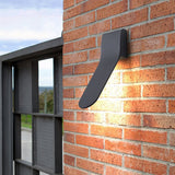 Modern Sleek IP54 Waterproof Outdoor LED Wall Sconce for Porch Patio and Garden