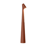 Modern Slim Conical LED Accent Table Lamp Cordless Dimmable Metal Desk Light for Living Room