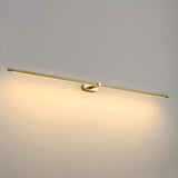 Modern Slim Linear LED Wall Sconce for Bathroom Vanity and Interior Spaces