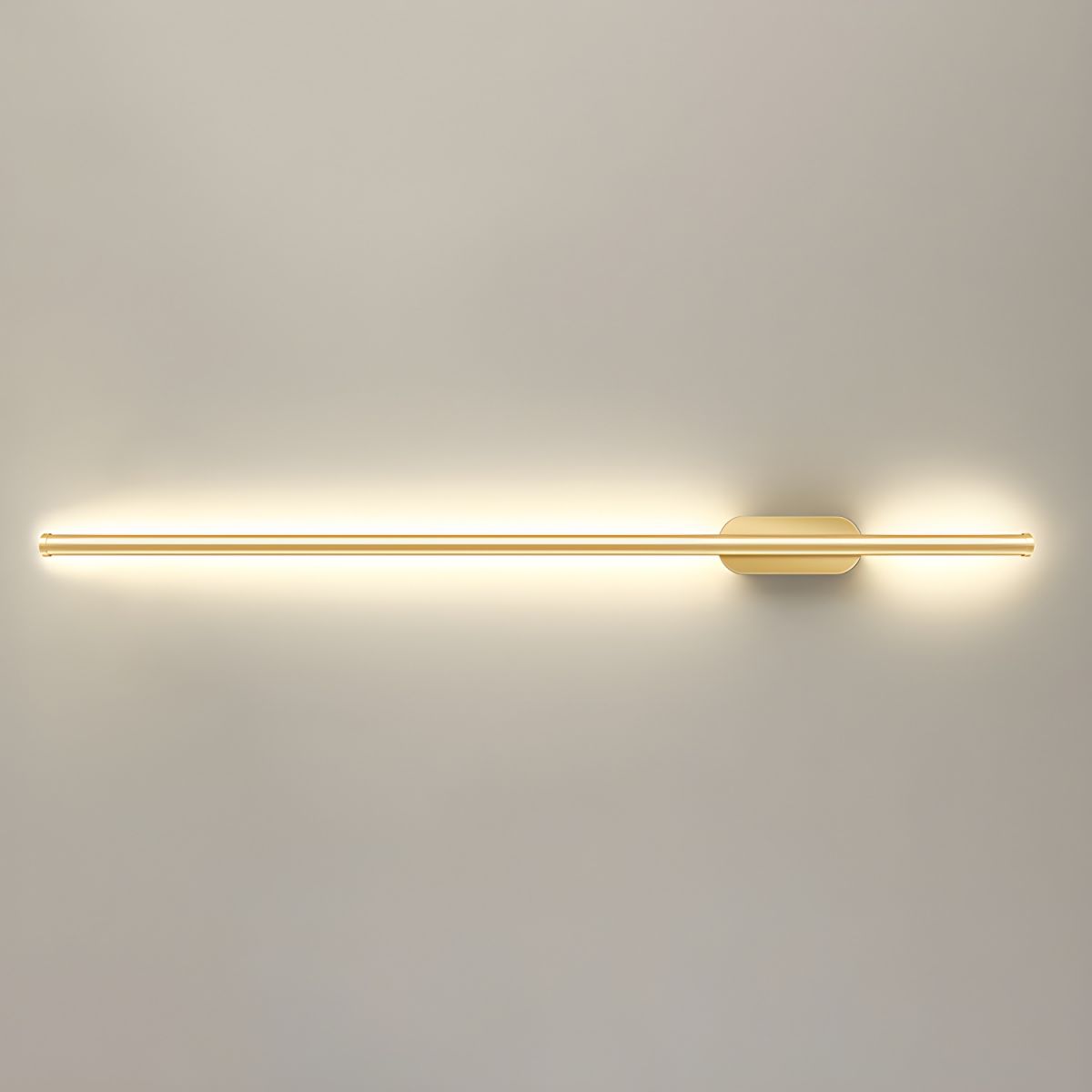 Modern Slim Linear LED Wall Sconce Minimalist Long Bracket Light for Hallway and Bedroom