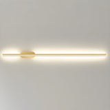 Modern Slim Linear LED Wall Sconce Minimalist Long Bracket Light for Hallway and Bedroom