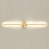 Modern Slim Linear LED Wall Sconce Minimalist Long Bracket Light for Hallway and Bedroom