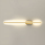 Modern Slim Linear LED Wall Sconce Minimalist Long Bracket Light for Hallway and Bedroom