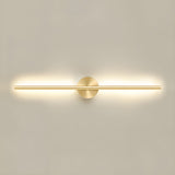 Modern Slim Linear LED Wall Sconce Minimalist Long Bracket Light for Hallway and Bedroom