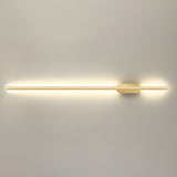 Modern Slim Linear LED Wall Sconce Minimalist Long Bracket Light for Hallway and Bedroom