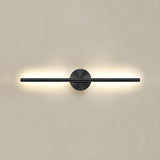 Modern Slim Linear LED Wall Sconce Minimalist Long Bracket Light for Hallway and Bedroom
