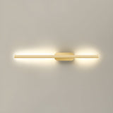 Modern Slim Linear LED Wall Sconce Minimalist Long Bracket Light for Hallway and Bedroom