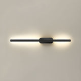 Modern Slim Linear LED Wall Sconce Minimalist Long Bracket Light for Hallway and Bedroom