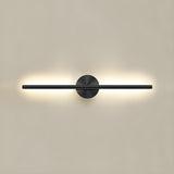 Modern Slim Linear LED Wall Sconce Minimalist Long Bracket Light for Hallway and Bedroom
