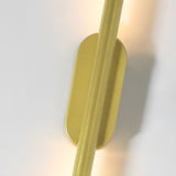 Modern Slim Linear LED Wall Sconce Minimalist Long Bracket Light for Hallway and Bedroom