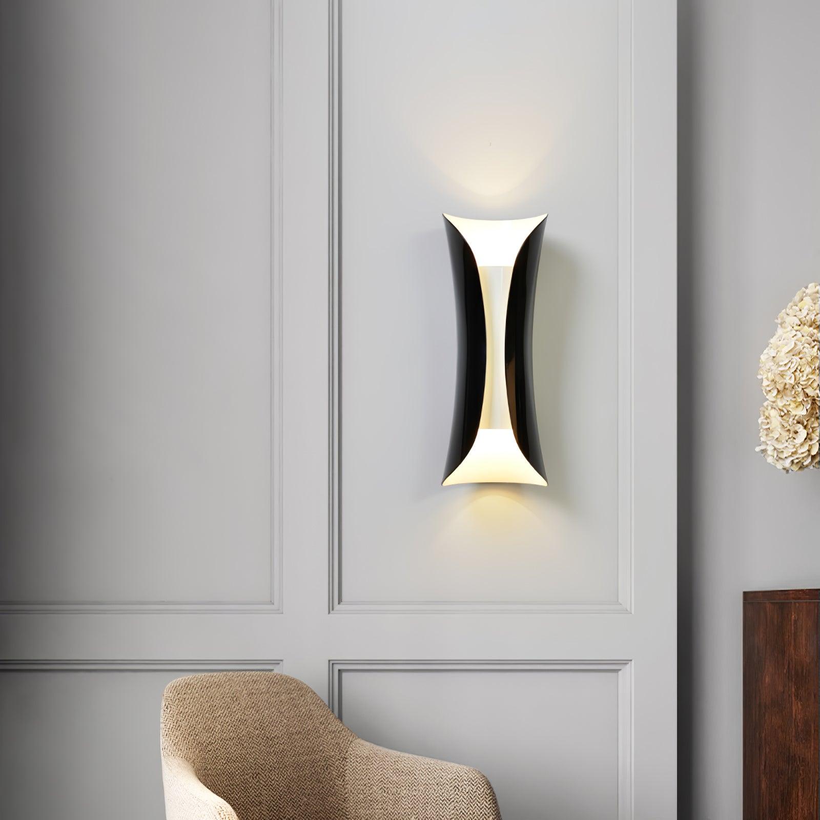 Modern Small Waist Metal Wall Sconce Architectural Lighting Fixture for Home