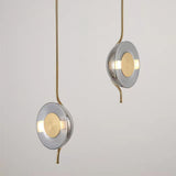 Modern Smoke Grey Glass Pendulum Pendant Light for Elegant Interior Lighting