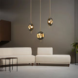 Modern Smoke Grey Glass Pendulum Pendant Light for Elegant Interior Lighting