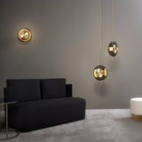 Modern Smoke Grey Glass Pendulum Pendant Light for Elegant Interior Lighting