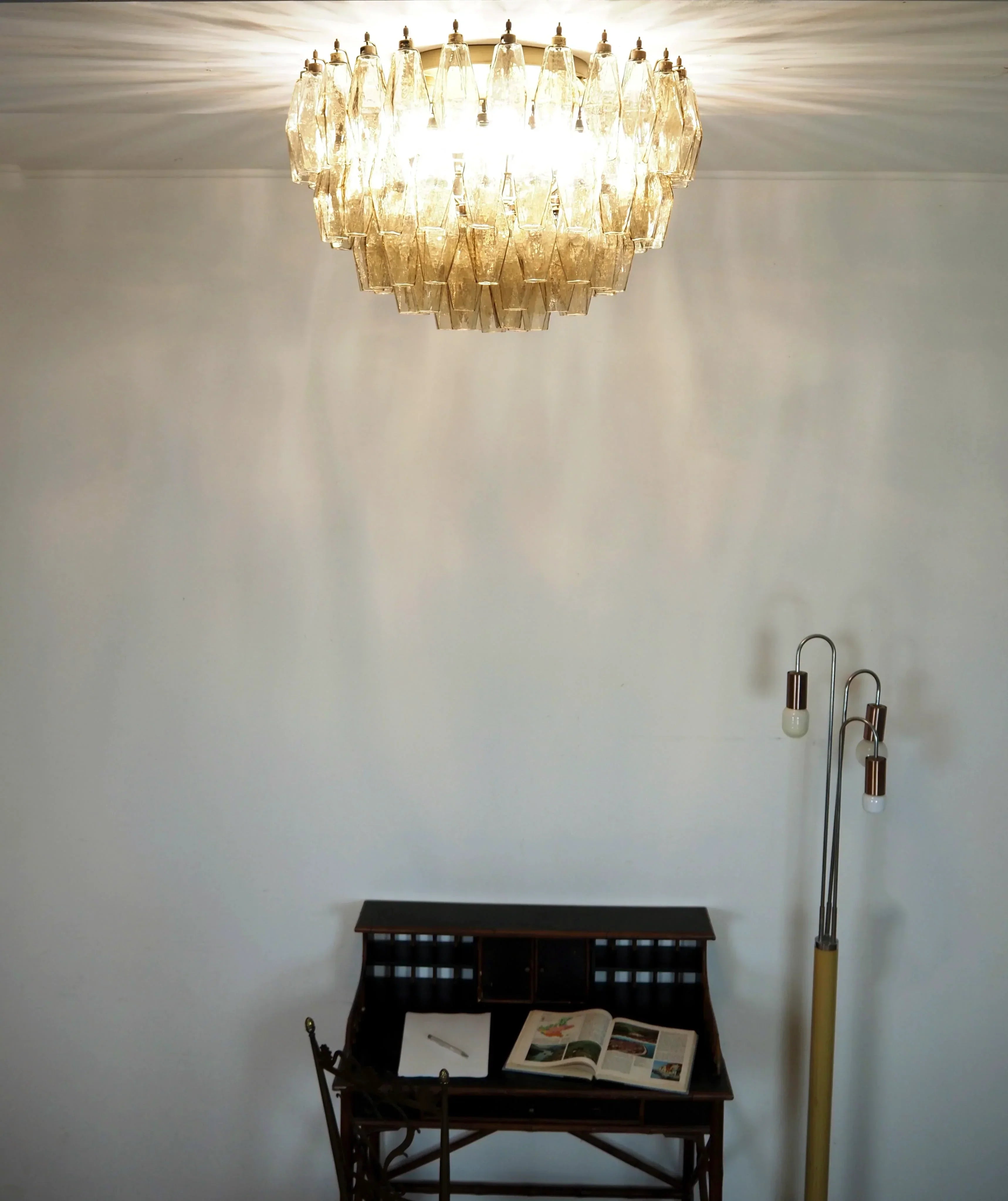 modern-smoked-glass-poliedri-flush-mount-ceiling-light-for-elegant-interiors