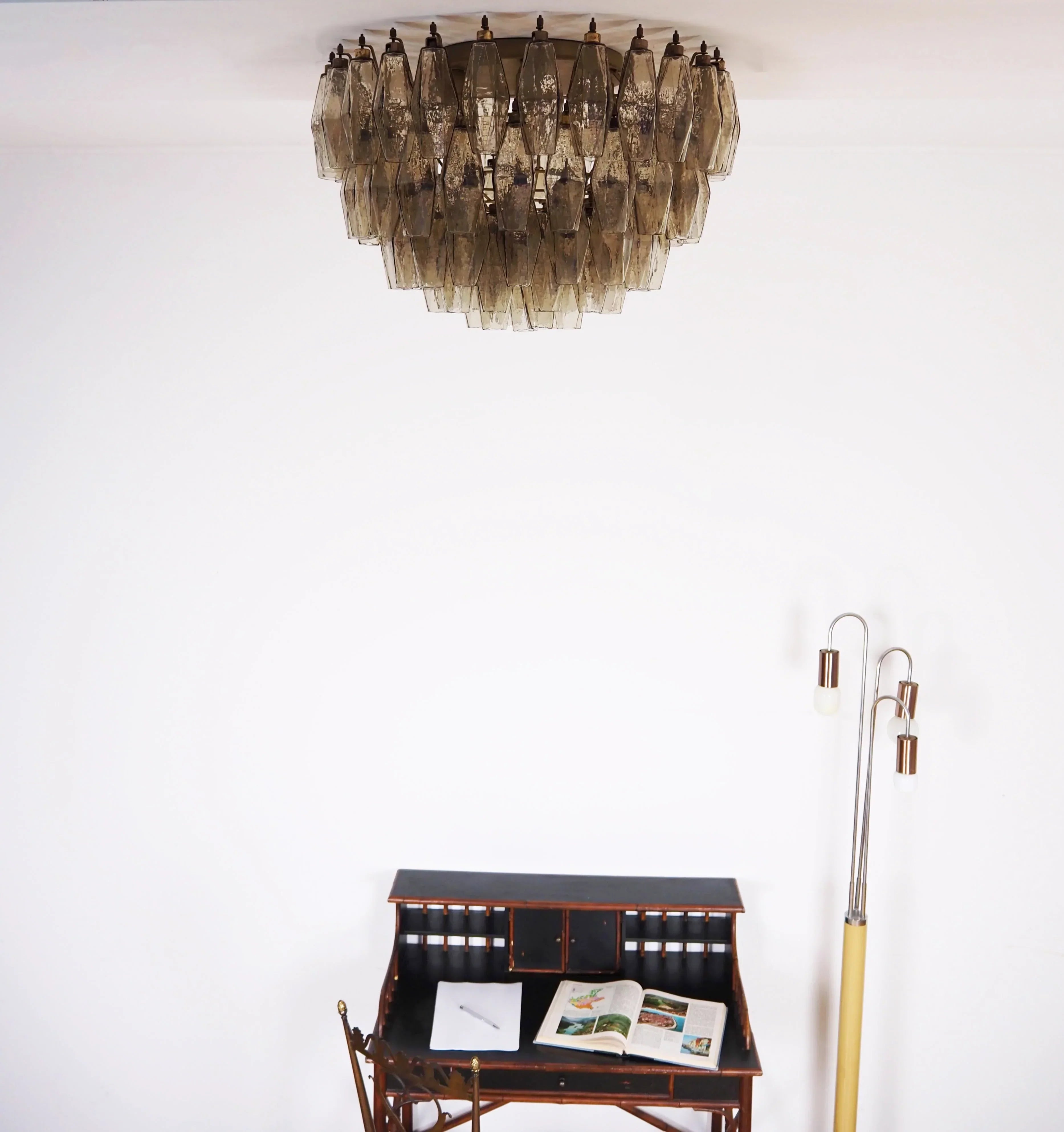 modern-smoked-glass-poliedri-flush-mount-ceiling-light-for-elegant-interiors