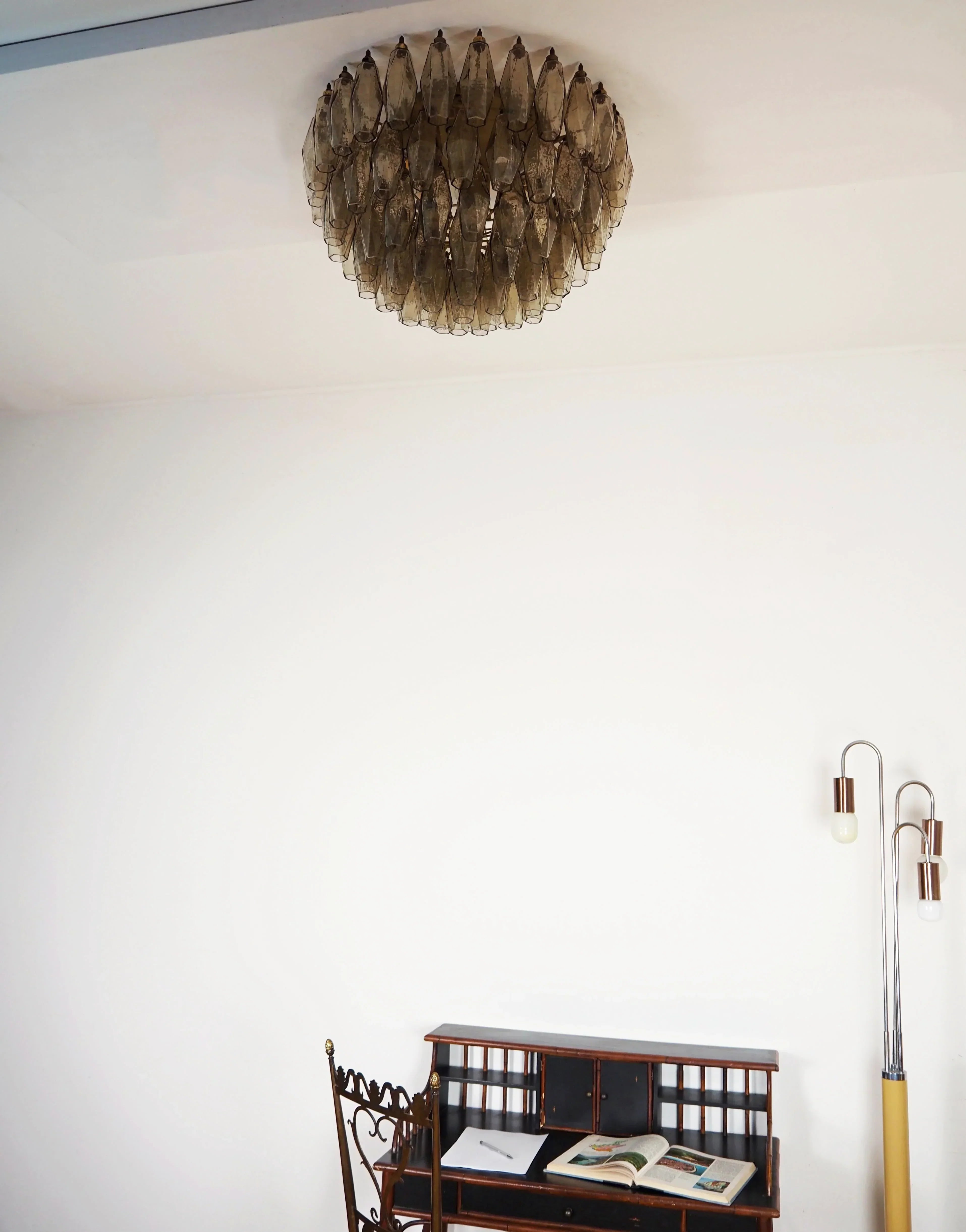 modern-smoked-glass-poliedri-flush-mount-ceiling-light-for-elegant-interiors