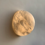 Modern Snowflake Alabaster Stone Wall Sconce LED Interior Lighting Fixture for Hallway and Bedroom