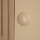Modern Snowflake Alabaster Stone Wall Sconce LED Interior Lighting Fixture for Hallway and Bedroom
