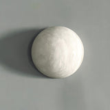 Modern Snowflake Alabaster Stone Wall Sconce LED Interior Lighting Fixture for Hallway and Bedroom