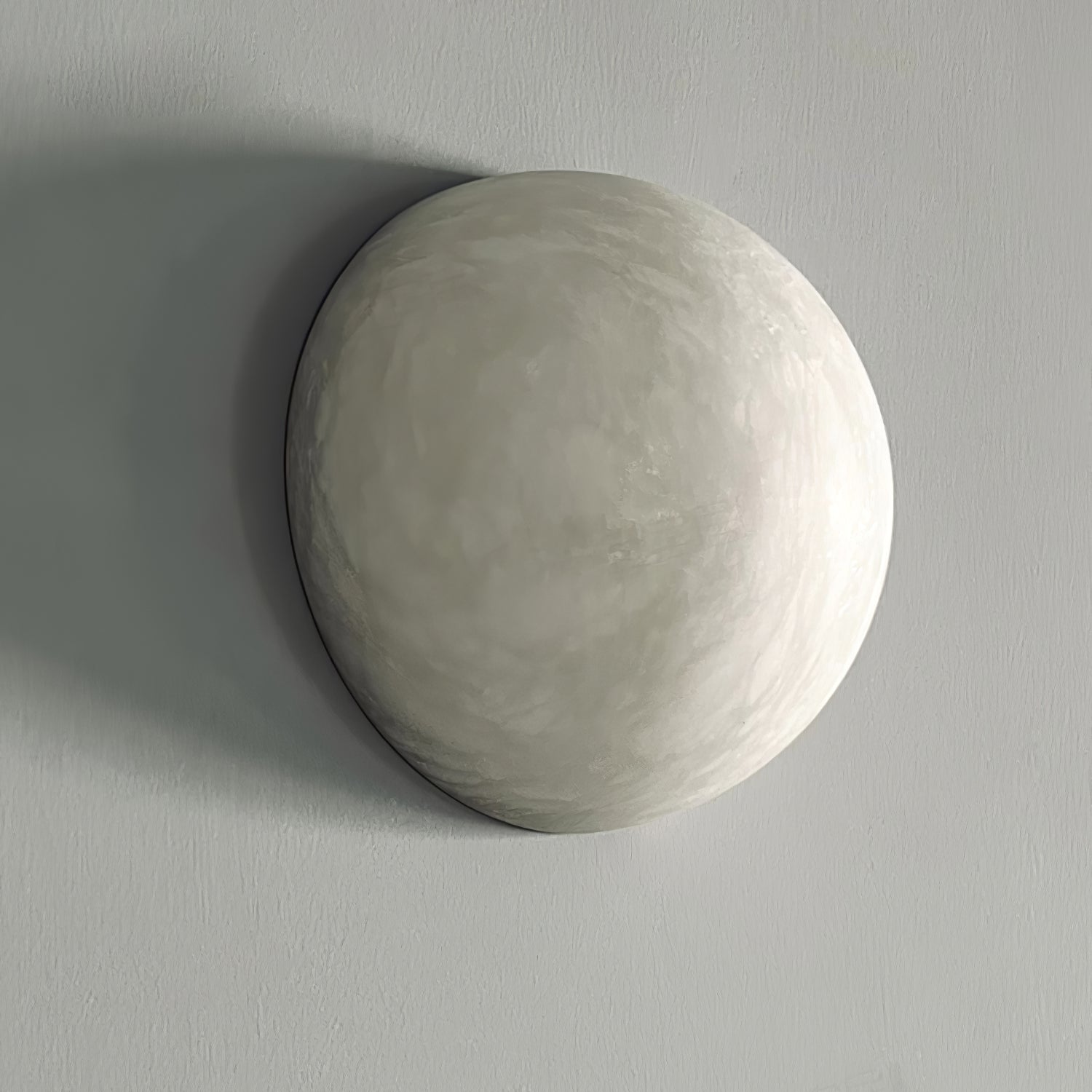 Modern Snowflake Alabaster Stone Wall Sconce LED Interior Lighting Fixture for Hallway and Bedroom