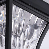 Modern Solar LED Outdoor Wall Sconce Waterproof Smart Touch Sensor Exterior Aluminum Lighting