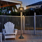 Modern Solar Mesh Outdoor Floor Lamp with Stainless Steel Body and IP67 Waterproof Rating