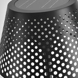 Modern Solar Mesh Outdoor Floor Lamp with Stainless Steel Body and IP67 Waterproof Rating