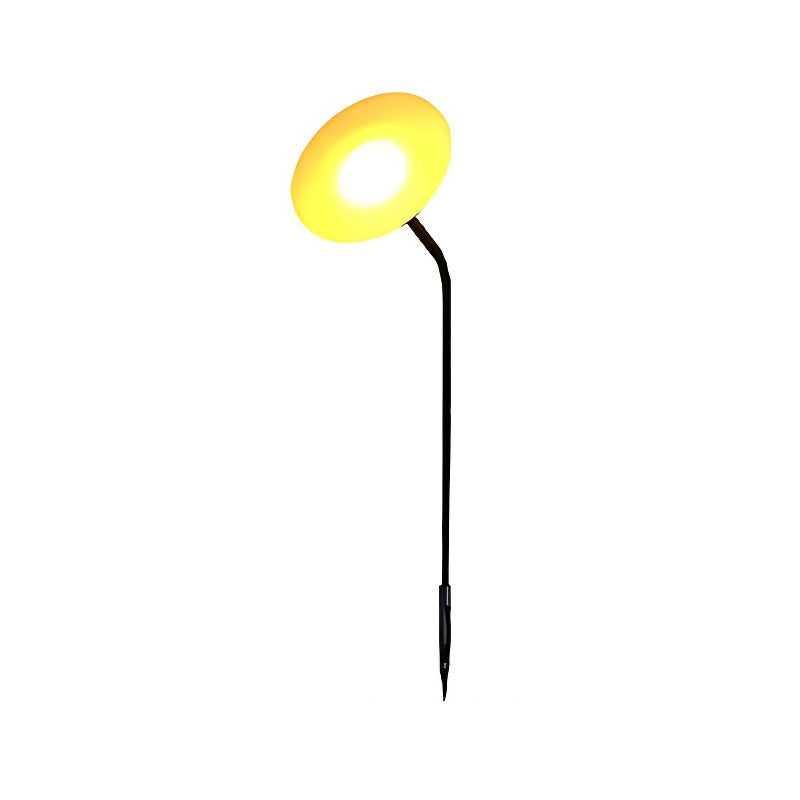 Modern Solar Mushroom Lawn Light Adjustable LED Outdoor Pathway Lighting for Garden and Landscape
