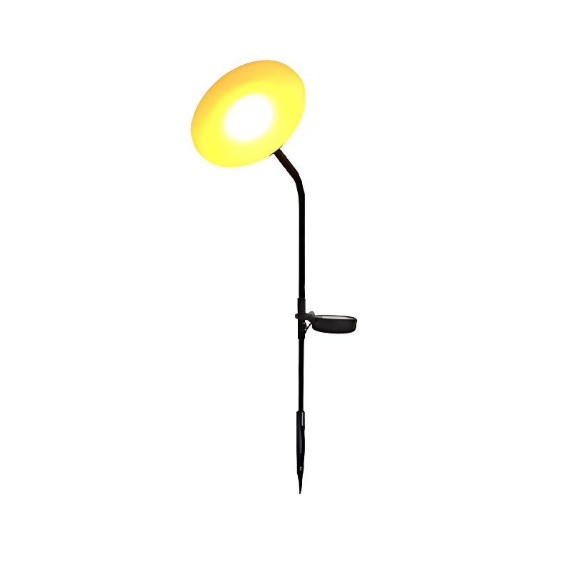 Modern Solar Mushroom Lawn Light Adjustable LED Outdoor Pathway Lighting for Garden and Landscape
