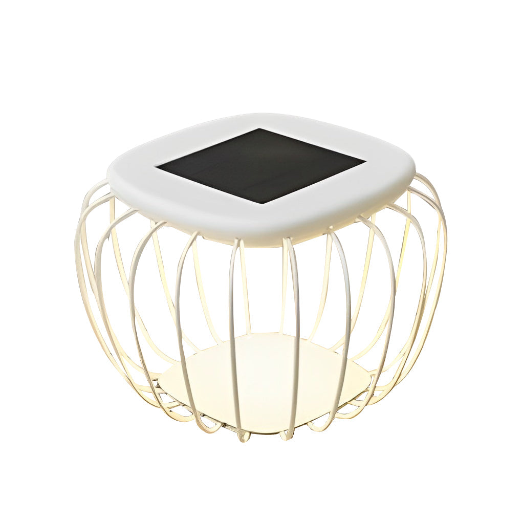 Modern Solar Outdoor Floor Lamp LED Waterproof Decorative Garden Lantern for Patio and Terrace