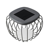 Modern Solar Outdoor Floor Lamp LED Waterproof Decorative Garden Lantern for Patio and Terrace
