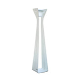 Modern Solar Outdoor Pathway Lights Waterproof Stainless Steel LED Landscape Garden Bollard Lamp