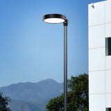 Modern Solar Outdoor Post Lamp Waterproof LED Garden Street Light with Remote Control