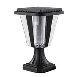 Modern Solar Post Cap Lights Waterproof Outdoor Motion Sensor LED Fence Pillar Lighting for Garden