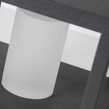 Modern Solar Powered LED Outdoor Post Lights Waterproof Aluminum Pillar Lamp for Garden Path