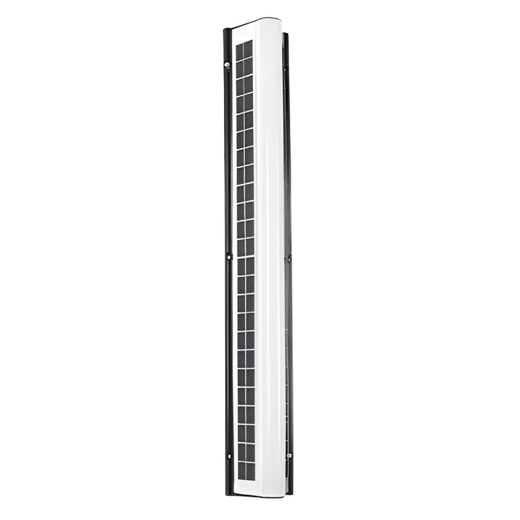 Modern Solar Powered LED Outdoor Wall Sconce Waterproof Linear Acrylic Porch Light