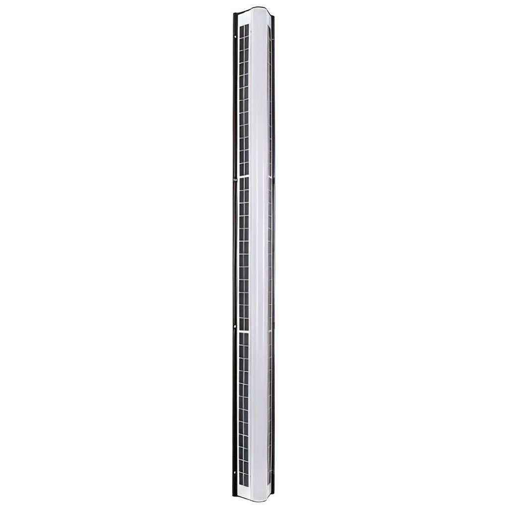 Modern Solar Powered LED Outdoor Wall Sconce Waterproof Linear Acrylic Porch Light