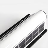 Modern Solar Powered LED Outdoor Wall Sconce Waterproof Linear Acrylic Porch Light