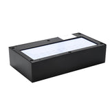 Modern Solar Powered Motion Sensor Wall Sconce Waterproof Outdoor Up and Down LED Security Light
