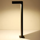 Modern Solar Powered Outdoor Pathway Lights IP65 Waterproof LED Landscape Walkway Garden Lighting