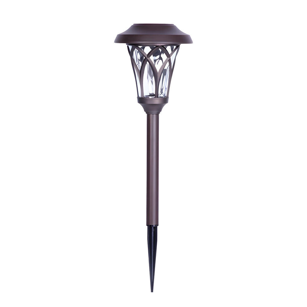 Modern Solar Powered Outdoor Pathway Lights Waterproof Stainless Steel Landscape Garden Lighting