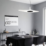 Modern Soleil Noir LED Pendant Light Slender Aerial Design Ceiling Hanging Lamp