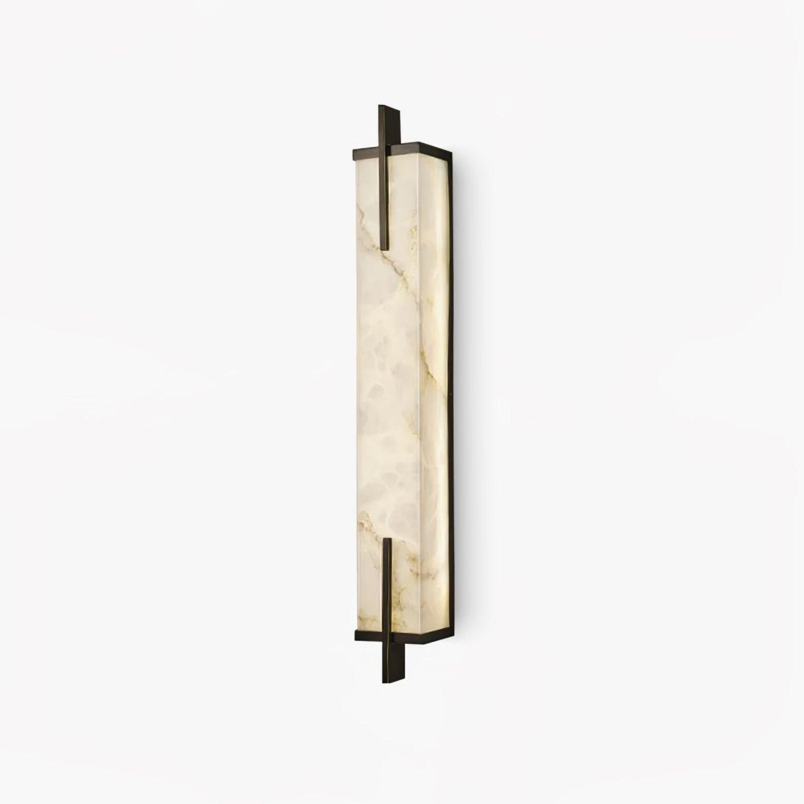Modern Spanish Alabaster Wall Sconce with Integrated LED for Luxury Interior Lighting