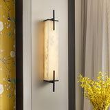 Modern Spanish Alabaster Wall Sconce with Integrated LED for Luxury Interior Lighting