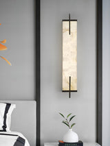 Modern Spanish Alabaster Wall Sconce with Integrated LED for Luxury Interior Lighting