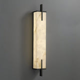 Modern Spanish Alabaster Wall Sconce with Integrated LED for Luxury Interior Lighting