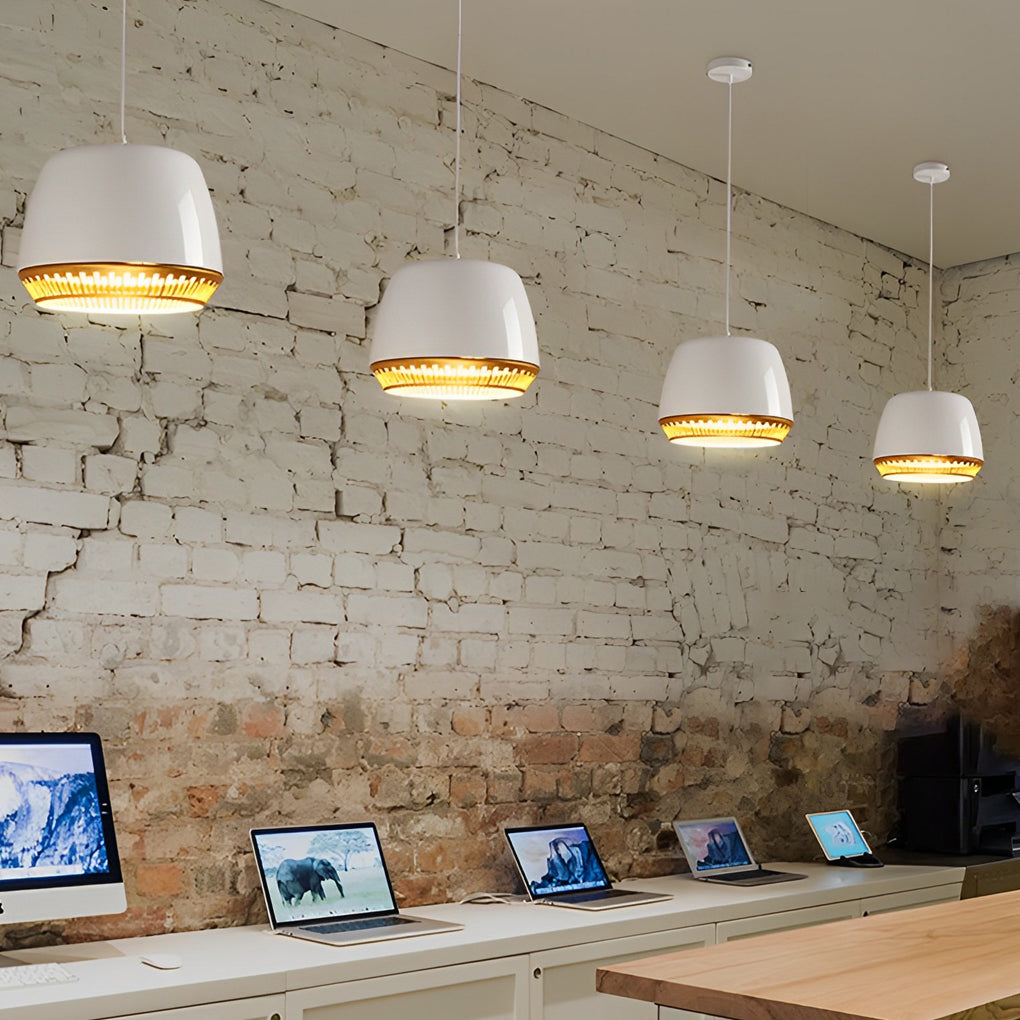 Modern Sphere Metal Pendant Light Minimalist Iron Globe Hanging Lamp for Kitchen Island