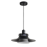 Modern Spherical Two Shade Pendant Light for Kitchen Island and Minimalist Living Room