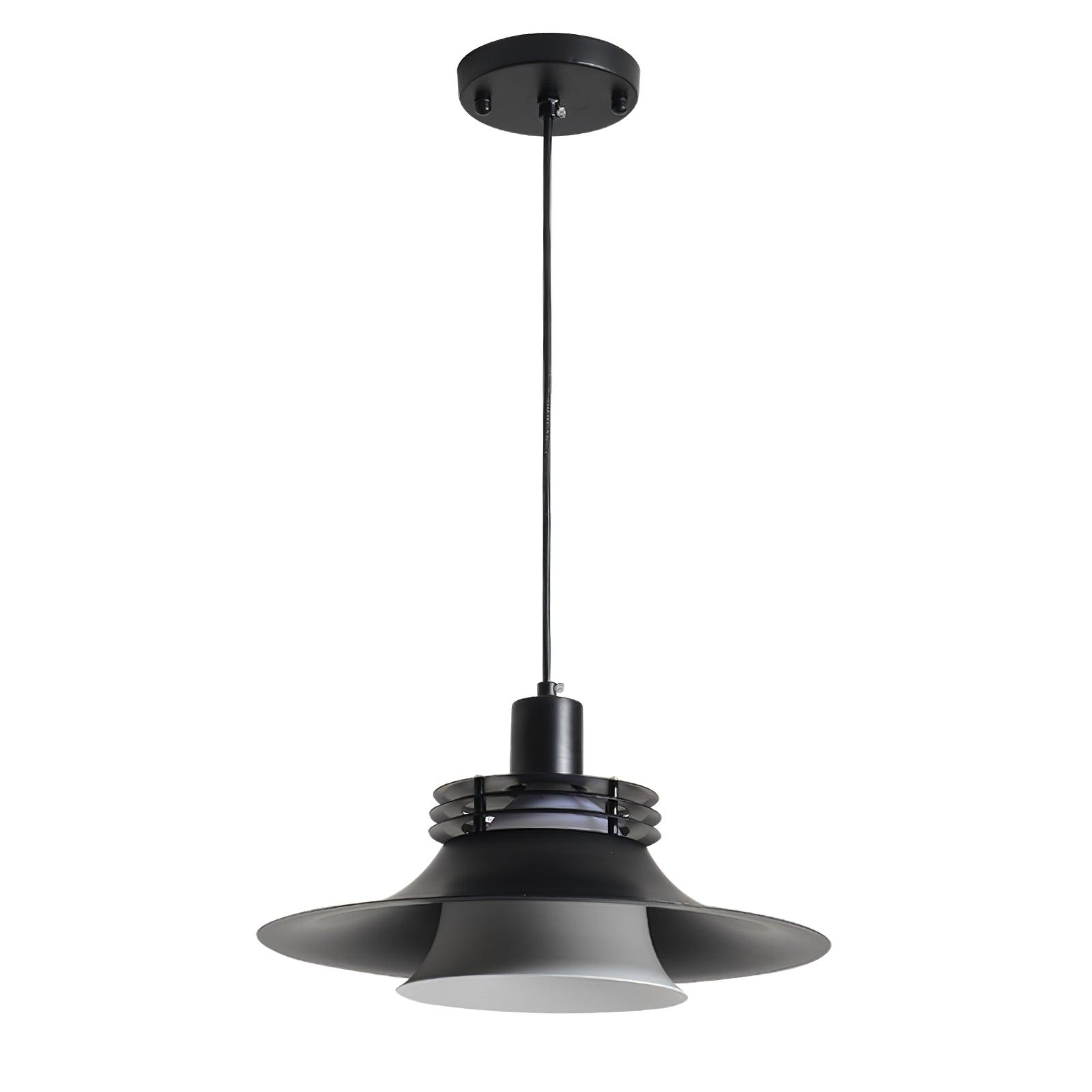 Modern Spherical Two Shade Pendant Light for Kitchen Island and Minimalist Living Room